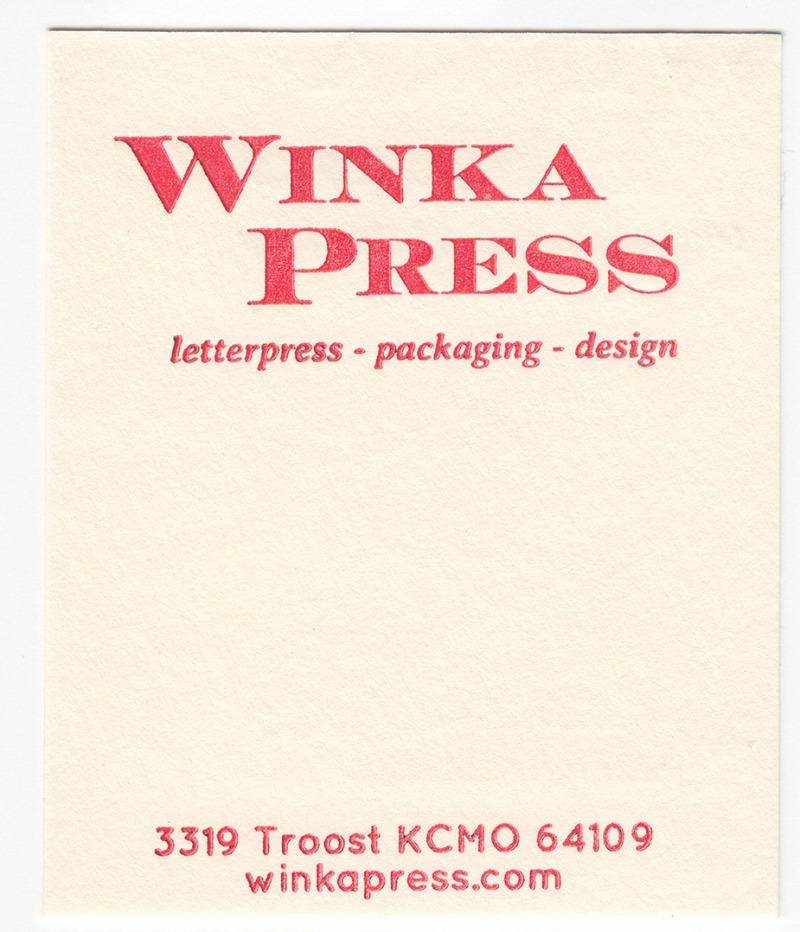 Crane's Lettra Ecru White 110# Cover with Red ink